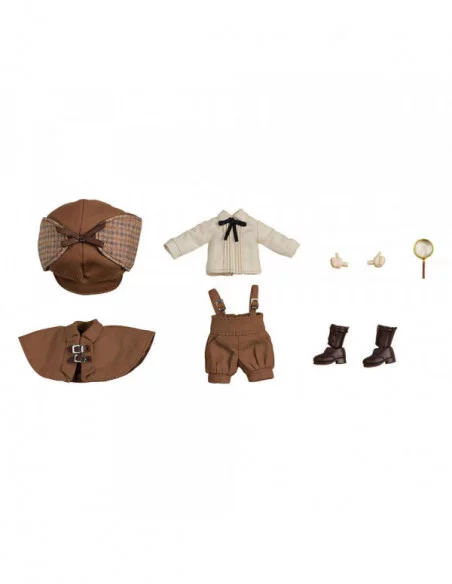 Original Character Accesorios para las Figuras Nendoroid Doll Outfit Set Detective - Boy (Brown)