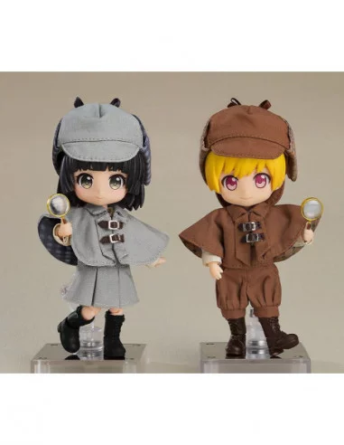 Original Character Accesorios para las Figuras Nendoroid Doll Outfit Set Detective - Boy (Brown)