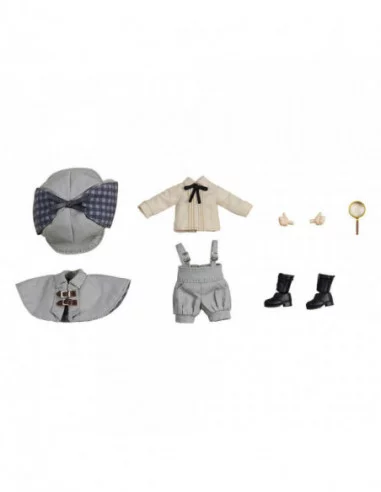 Original Character Accesorios para las Figuras Nendoroid Doll Outfit Set Detective - Boy (Gray)