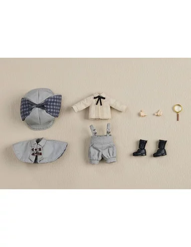 Original Character Accesorios para las Figuras Nendoroid Doll Outfit Set Detective - Boy (Gray)
