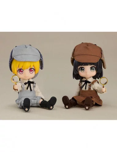 Original Character Accesorios para las Figuras Nendoroid Doll Outfit Set Detective - Boy (Gray)