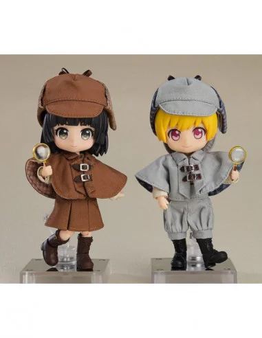 Original Character Accesorios para las Figuras Nendoroid Doll Outfit Set Detective - Girl (Brown)