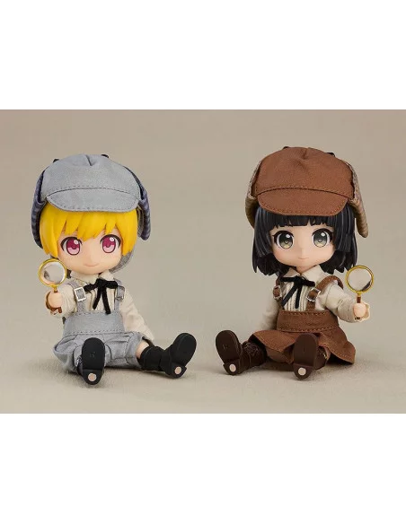 Original Character Accesorios para las Figuras Nendoroid Doll Outfit Set Detective - Girl (Brown) Original Character Accesorios para las Figuras Nendoroid Doll Outfit Set Detective - Girl (Brown)