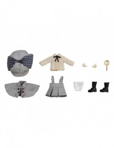 Original Character Accesorios para las Figuras Nendoroid Doll Outfit Set Detective - Girl (Gray)