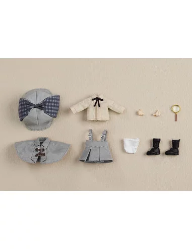 Original Character Accesorios para las Figuras Nendoroid Doll Outfit Set Detective - Girl (Gray)