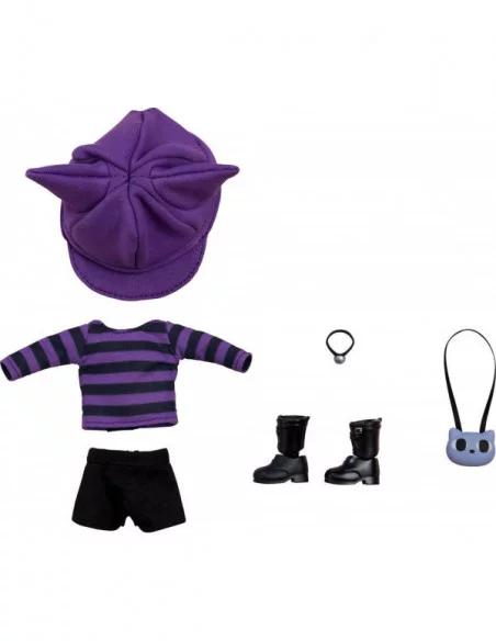 Original Character Accesorios para las Figuras Nendoroid Doll Outfit Set: Cat-Themed Outfit (Purple)