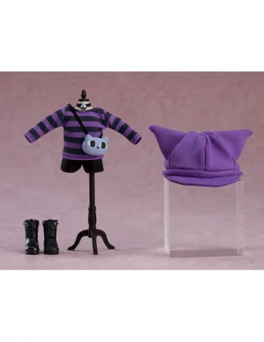 Original Character Accesorios para las Figuras Nendoroid Doll Outfit Set: Cat-Themed Outfit (Purple)