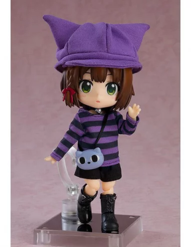 Original Character Accesorios para las Figuras Nendoroid Doll Outfit Set: Cat-Themed Outfit (Purple)