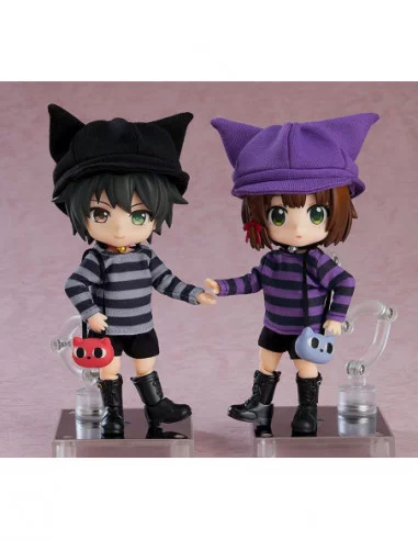 Original Character Accesorios para las Figuras Nendoroid Doll Outfit Set: Cat-Themed Outfit (Purple)