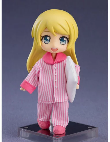Original Character Accesorios para las Figuras Nendoroid Doll Outfit Set: Pajamas (Pink)