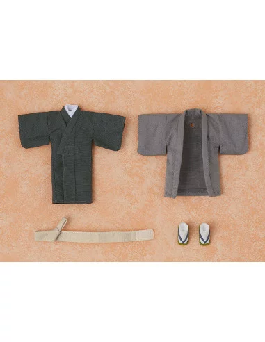 Original Character Accesorios para las Figuras Nendoroid Doll Outfit Set: Kimono - Boy (Gray)