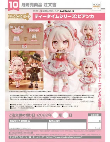 Original Character Figura Nendoroid Doll Tea Time Series: Bianca 10 cm