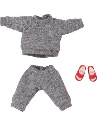 Original Character Accesorios para las Figuras Nendoroid Doll Outfit Set: Sweatshirt and Sweatpants (Gray)