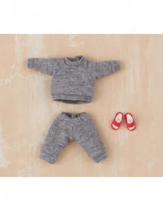 Original Character Accesorios para las Figuras Nendoroid Doll Outfit Set: Sweatshirt and Sweatpants (Gray) 2