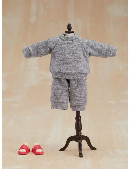 Original Character Accesorios para las Figuras Nendoroid Doll Outfit Set: Sweatshirt and Sweatpants (Gray) Original Character Accesorios para las Figuras Nendoroid Doll Outfit Set: Sweatshirt and Sweatpants (Gray)