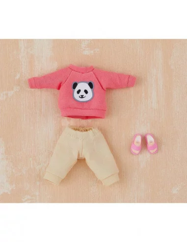 Original Character Accesorios para las Figuras Nendoroid Doll Outfit Set: Sweatshirt and Sweatpants (Pink)