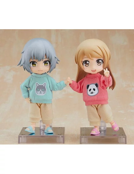Original Character Accesorios para las Figuras Nendoroid Doll Outfit Set: Sweatshirt and Sweatpants (Pink) Original Character Accesorios para las Figuras Nendoroid Doll Outfit Set: Sweatshirt and Sweatpants (Pink)