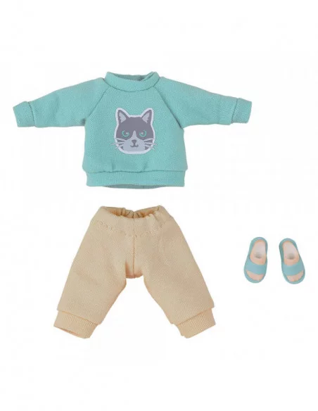 Original Character Accesorios para las Figuras Nendoroid Doll Outfit Set: Sweatshirt and Sweatpants (Light Blue)