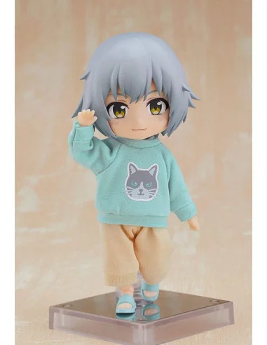 Original Character Accesorios para las Figuras Nendoroid Doll Outfit Set: Sweatshirt and Sweatpants (Light Blue)