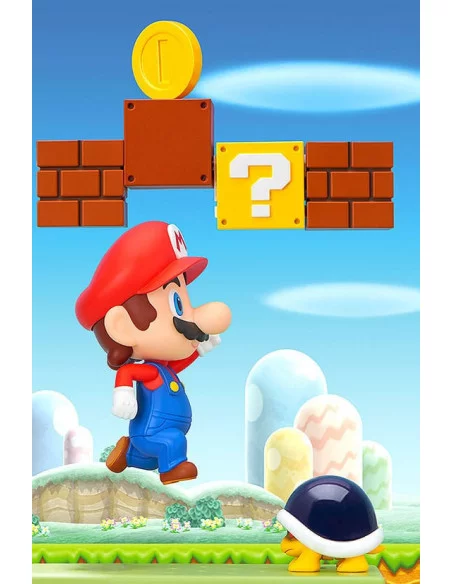 Super Mario Bros. Nendoroid Figura Mario (4th-run) 10 cm Super Mario Bros. Nendoroid Figura Mario (4th-run) 10 cm