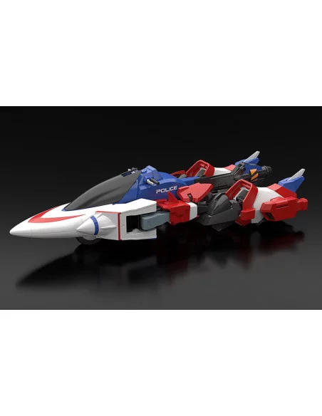 Armored Police Metal Jack Steel Maqueta Moderoid Plastic Model Kit Hyper Red Jack Armor 16 cm