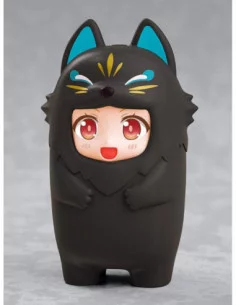 Nendoroid More Accesorios para las Figuras Nendoroid Kigurumi Face Parts Case Black Kitsune 10 cm 2