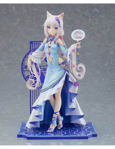 Nekopara Estatua PVC 1/7 Vanilla: Chinese Dress Ver. 22 cm Nekopara Estatua PVC 1/7 Vanilla: Chinese Dress Ver. 22 cm