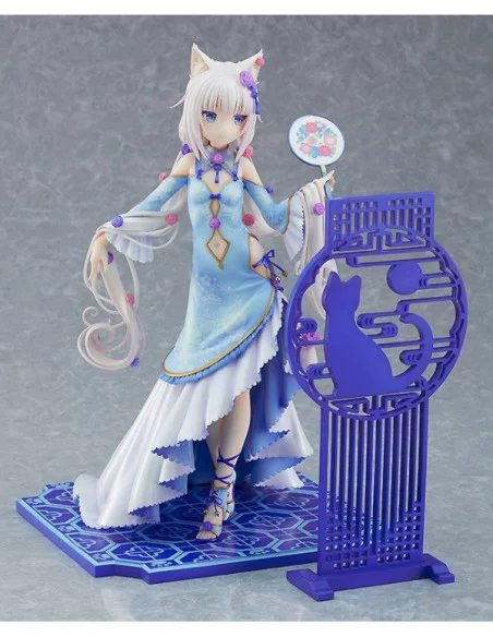 Nekopara Estatua PVC 1/7 Vanilla: Chinese Dress Ver. 22 cm Nekopara Estatua PVC 1/7 Vanilla: Chinese Dress Ver. 22 cm