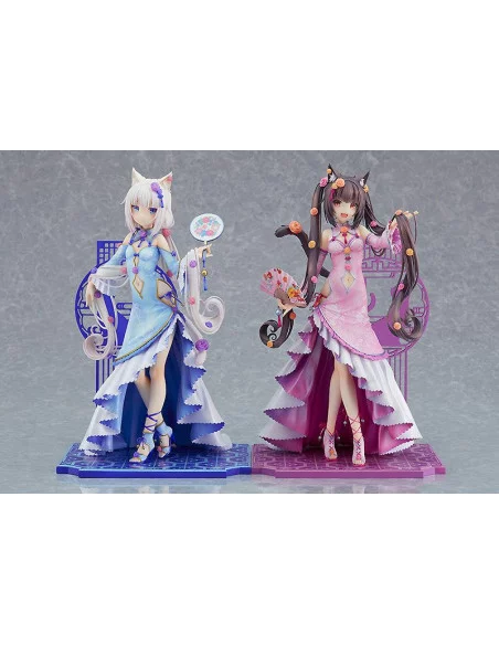Nekopara Estatua PVC 1/7 Vanilla: Chinese Dress Ver. 22 cm Nekopara Estatua PVC 1/7 Vanilla: Chinese Dress Ver. 22 cm