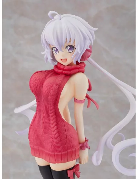 Senki Zesshou Symphogear G Estatua PVC 1/7 Chris Yukine: Lovely Sweater Style AQ 24 cm Senki Zesshou Symphogear G Estatua PVC 1/7 Chris Yukine: Lovely Sweater Style AQ 24 cm