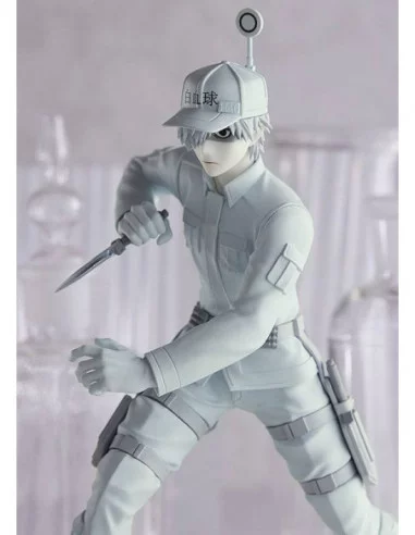 Cells at Work! Estatua PVC Pop Up Parade White Blood Cell (Neutrophil) 19 cm