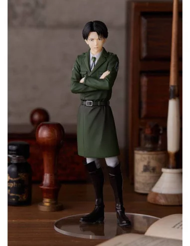 Attack on Titan Estatua PVC Pop Up Parade Levi 17 cm