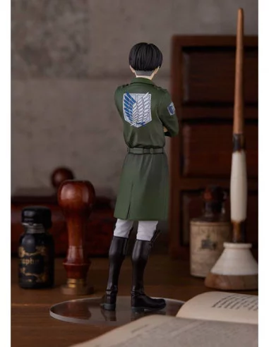 Attack on Titan Estatua PVC Pop Up Parade Levi 17 cm