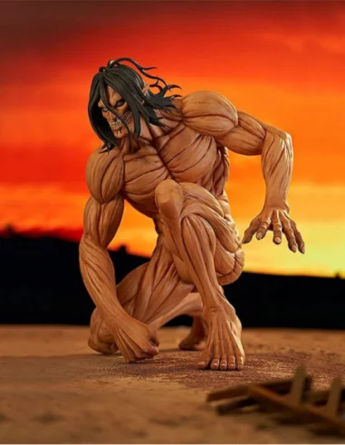 Attack on Titan Estatua PVC Pop Up Parade Eren Yeager: Attack Titan Ver. XL 34 cm