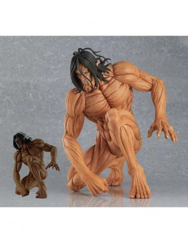 Attack on Titan Estatua PVC Pop Up Parade Eren Yeager: Attack Titan Ver. XL 34 cm