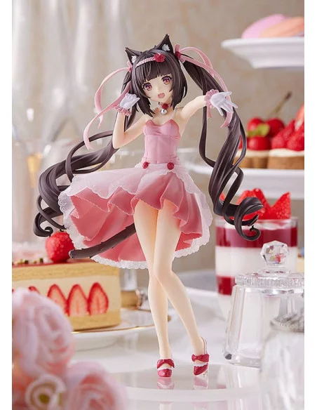 Nekopara Estatua PVC Pop Up Parade Chocola: Cocktail Dress Ver. 17 cm Nekopara Estatua PVC Pop Up Parade Chocola: Cocktail Dress Ver. 17 cm