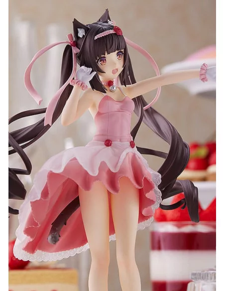 Nekopara Estatua PVC Pop Up Parade Chocola: Cocktail Dress Ver. 17 cm Nekopara Estatua PVC Pop Up Parade Chocola: Cocktail Dress Ver. 17 cm