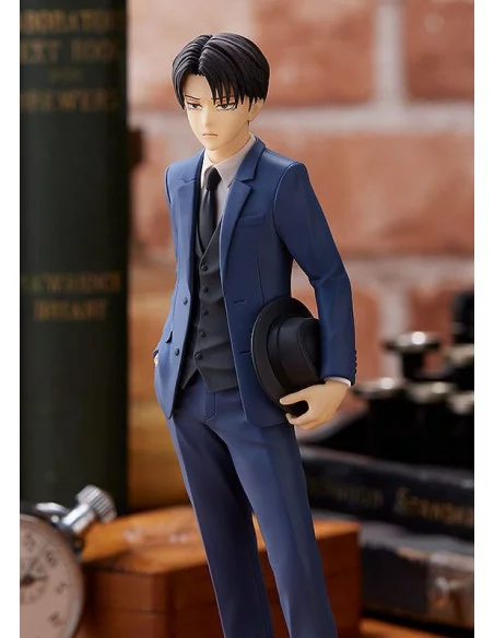 Attack on Titan Estatua PVC Pop Up Parade Levi: Suit Ver. 17 cm