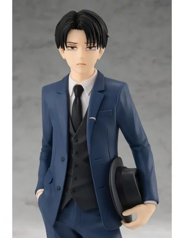 Attack on Titan Estatua PVC Pop Up Parade Levi: Suit Ver. 17 cm
