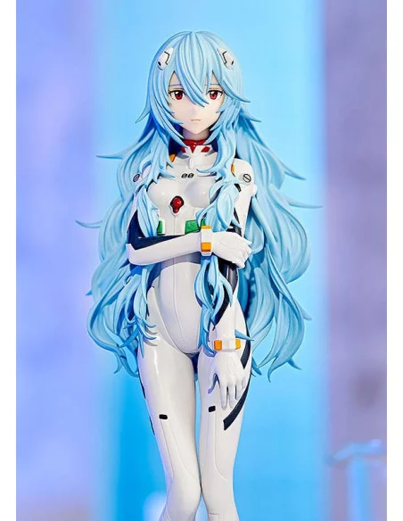 Rebuild of Evangelion Estatua PVC Pop Up Parade Rei Ayanami: Long Hair Ver. (re-run) 17 cm