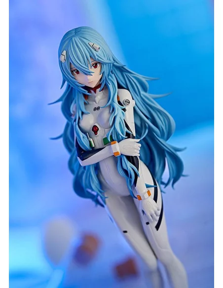 Rebuild of Evangelion Estatua PVC Pop Up Parade Rei Ayanami: Long Hair Ver. (re-run) 17 cm