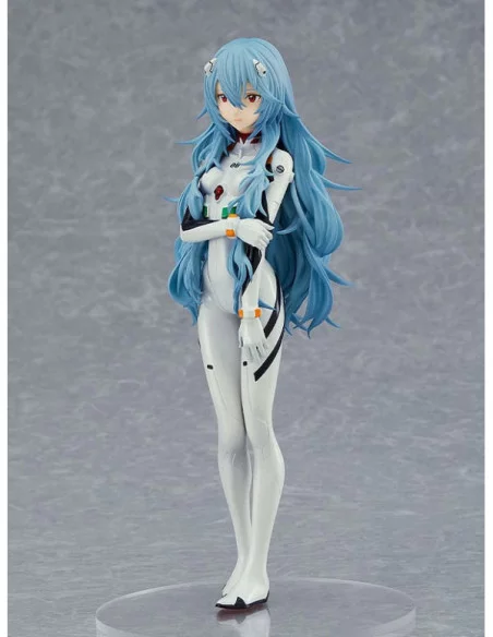 Rebuild of Evangelion Estatua PVC Pop Up Parade Rei Ayanami: Long Hair Ver. (re-run) 17 cm