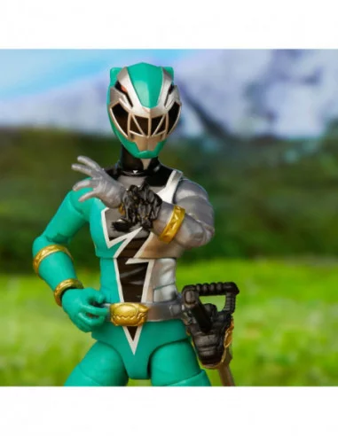 Power Rangers Lightning Collection Figura Dino Fury Green Ranger 15 cm
