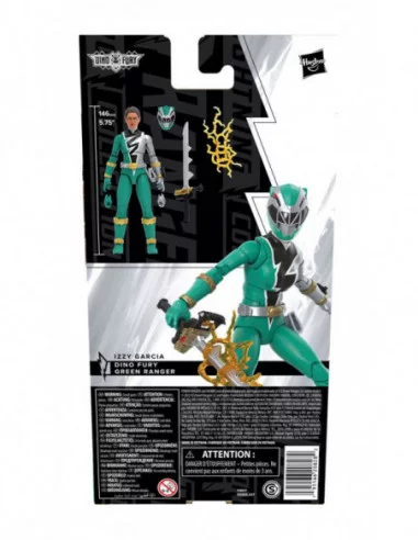 Power Rangers Lightning Collection Figura Dino Fury Green Ranger 15 cm