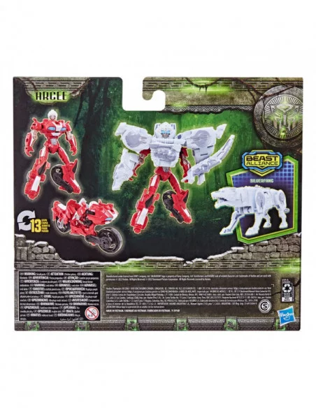 Transformers: el despertar de las bestias Beast Alliance Combiner Pack de 2 Figuras Arcee & Silverfang 13 cm