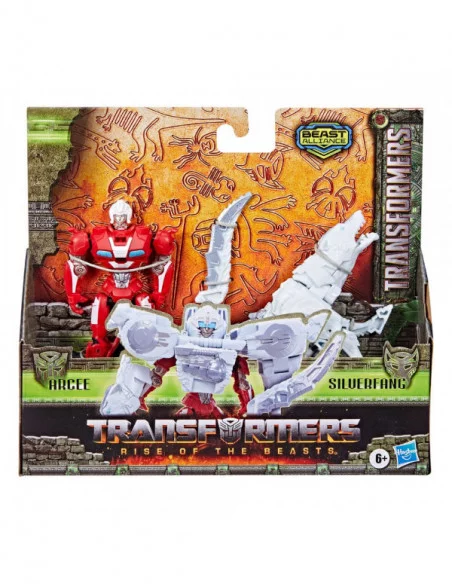 Transformers: el despertar de las bestias Beast Alliance Combiner Pack de 2 Figuras Arcee & Silverfang 13 cm