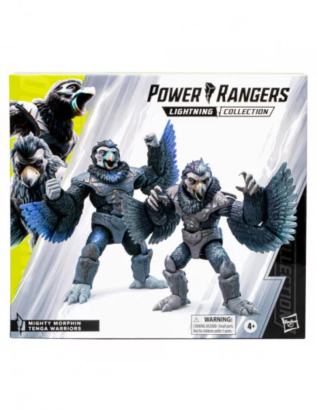 Power Rangers Lightning Collection Pack de 2 Figuras 2022 Mighty Morphin Tenga Warriors 15 cm