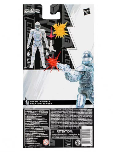 Power Rangers Lightning Collection Figura Turbo Invisible Phantom Ranger 15 cm