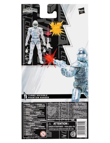 Power Rangers Lightning Collection Figura Turbo Invisible Phantom Ranger 15 cm Power Rangers Lightning Collection Figura Turbo Invisible Phantom Ranger 15 cm