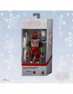 Star Wars Black Series Figura Mandalorian Warrior (Holiday Edition) 15 cm 2